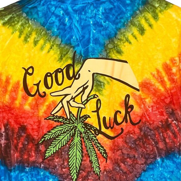 Loser Machine Tie Dye Woodstock Short Sleeve Graphic Tee Shirt - Picture 9 of 11